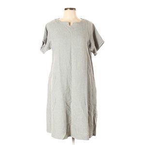 Ronen Chen Limited Slip Tunic Linen Dress 10